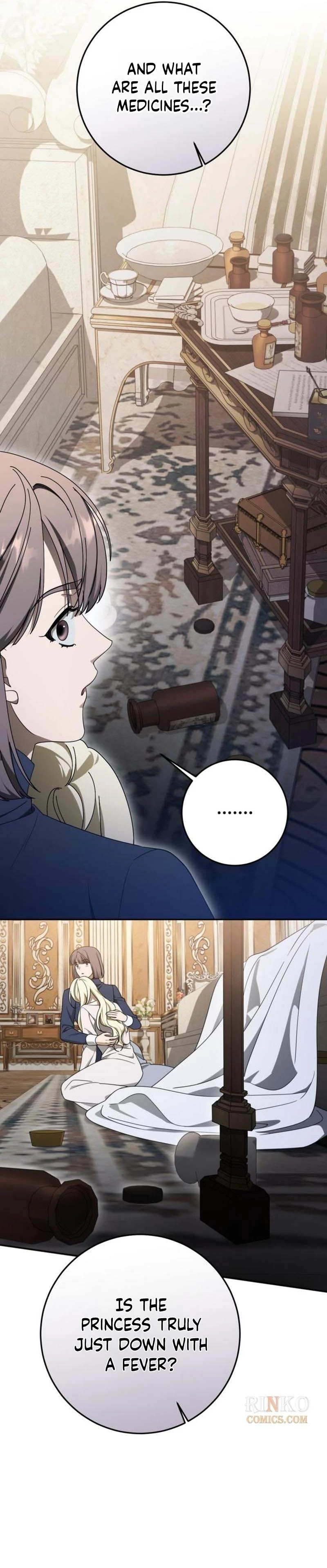 Beneath the Surviving Princess Joyful Facade Chapter 107 page 4 - 