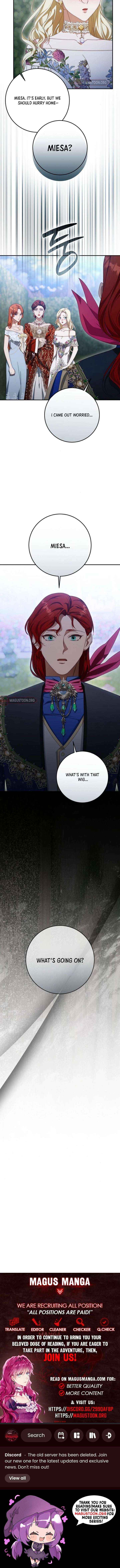 Beneath the Surviving Princess Joyful Facade Chapter 81 page 10 - 