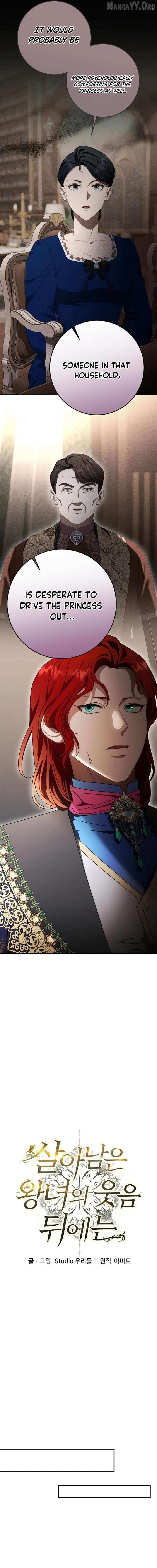 Beneath the Surviving Princess Joyful Facade Chapter 83 page 9 - 