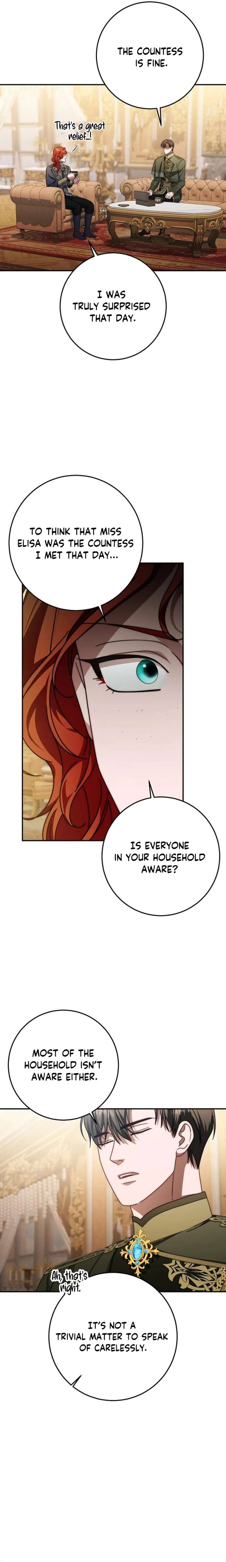 Beneath the Surviving Princess Joyful Facade Chapter 84 page 20 - 