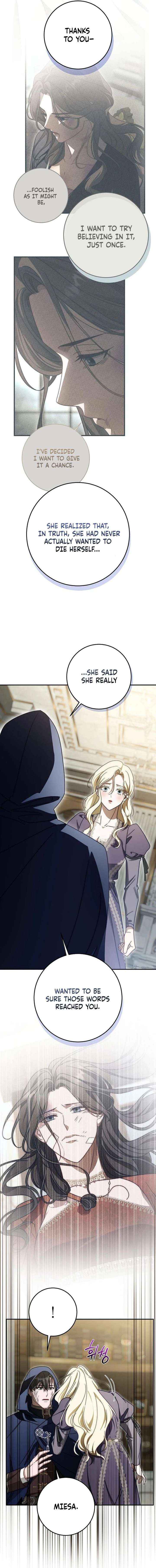 Beneath the Surviving Princess Joyful Facade Chapter 90 page 19 - 