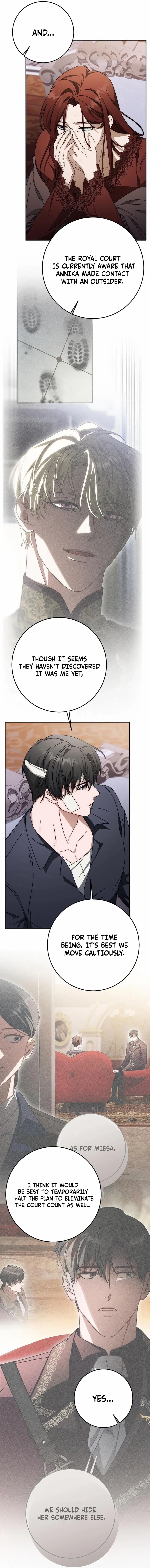 Beneath the Surviving Princess Joyful Facade Chapter 91 page 11 - 