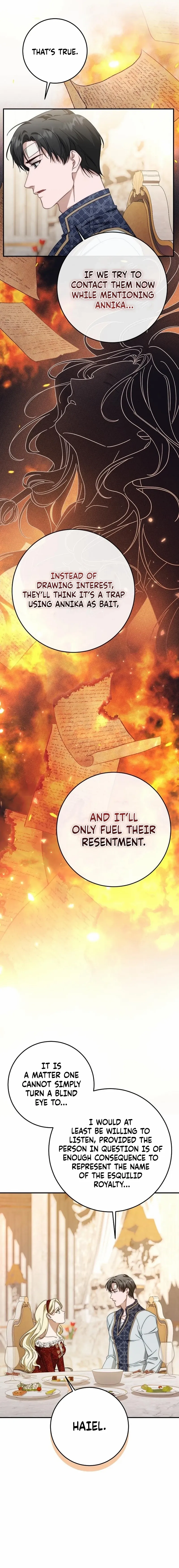 Beneath the Surviving Princess Joyful Facade Chapter 91 page 18 - 