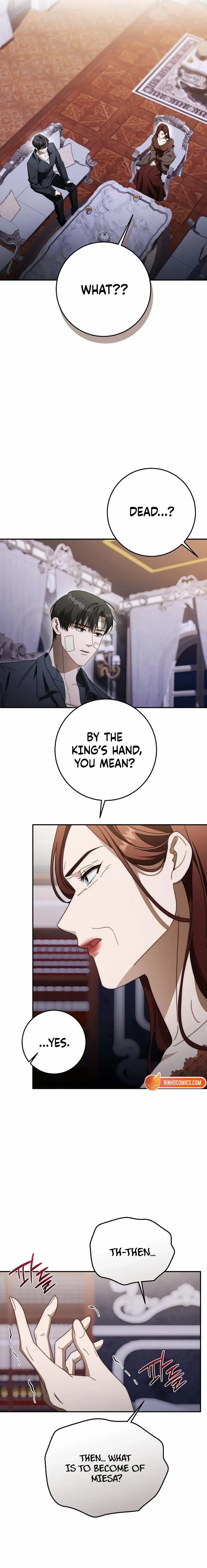 Beneath the Surviving Princess Joyful Facade Chapter 91 page 6 - 