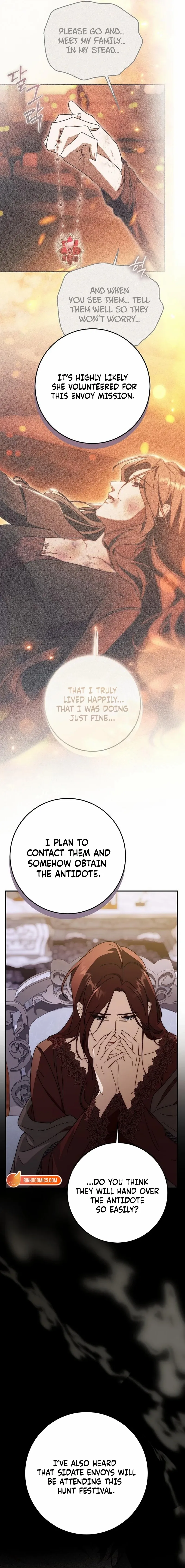 Beneath the Surviving Princess Joyful Facade Chapter 91 page 8 - 