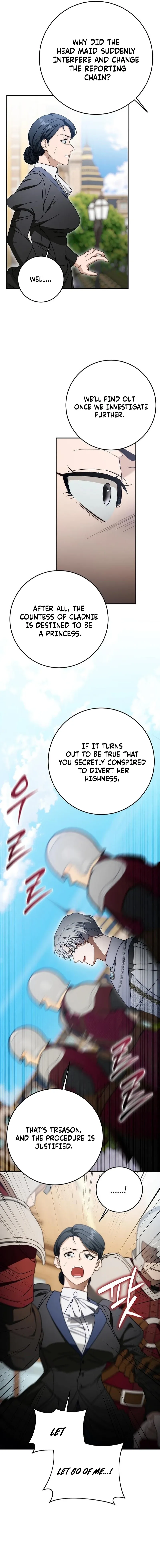 Beneath the Surviving Princess Joyful Facade Chapter 92 page 16 - 