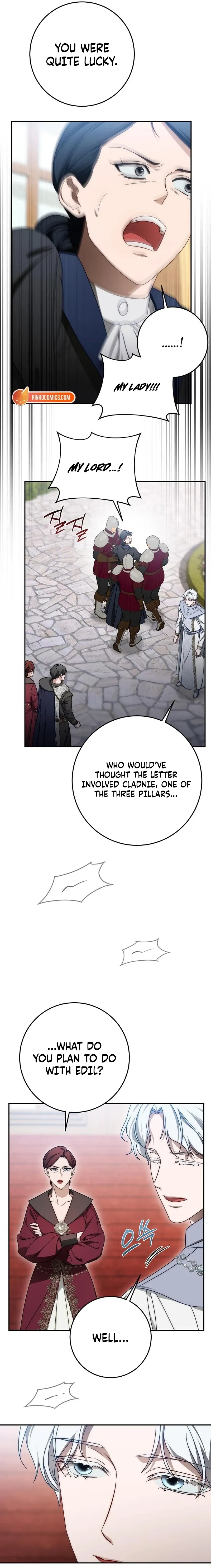 Beneath the Surviving Princess Joyful Facade Chapter 92 page 17 - 