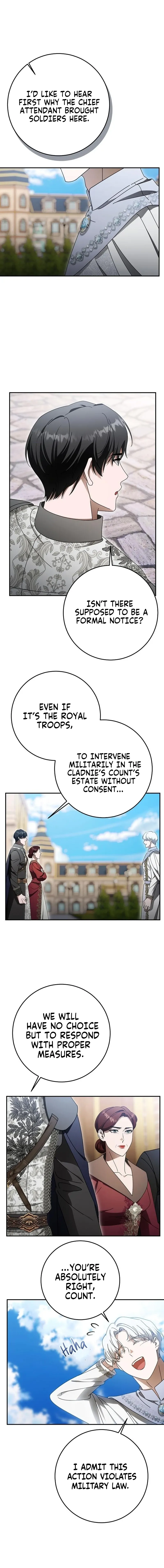 Beneath the Surviving Princess Joyful Facade Chapter 92 page 10 - 