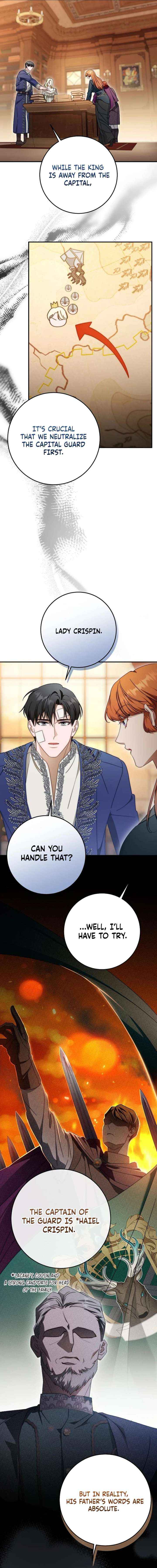 Beneath the Surviving Princess Joyful Facade Chapter 93 page 9 - 