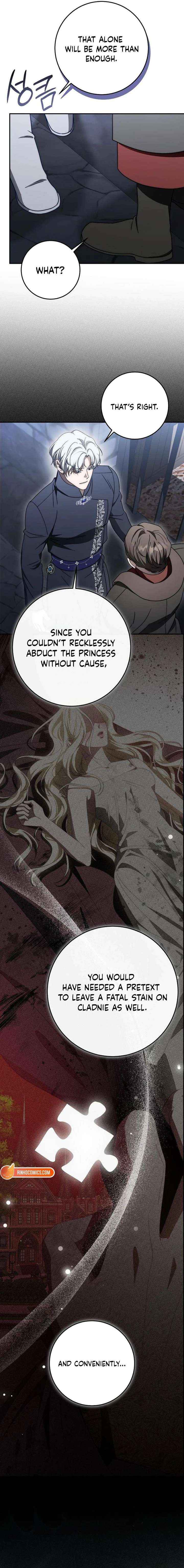 Beneath the Surviving Princess Joyful Facade Chapter 95 page 15 - 