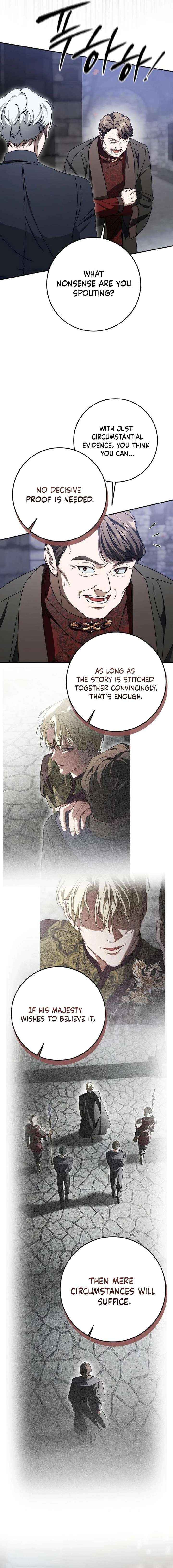 Beneath the Surviving Princess Joyful Facade Chapter 95 page 19 - 