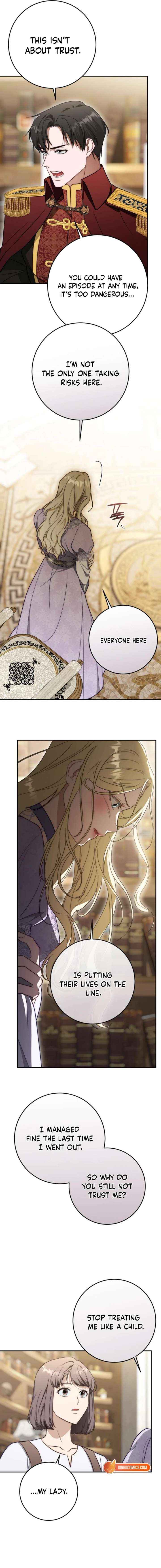 Beneath the Surviving Princess Joyful Facade Chapter 96 page 20 - 