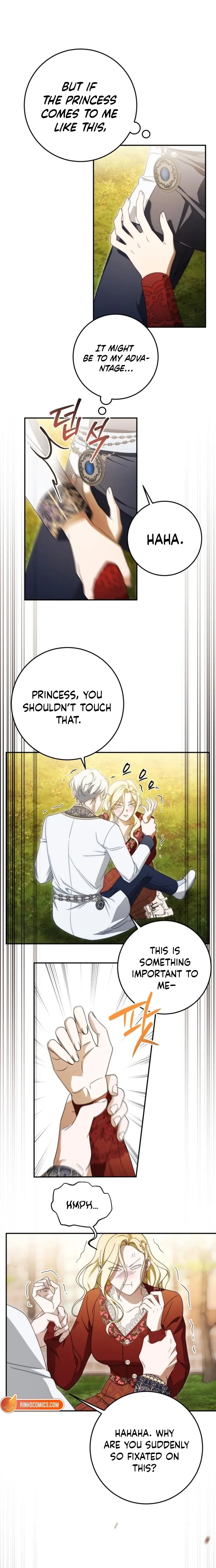 Beneath the Surviving Princess Joyful Facade Chapter 99 page 18 - 