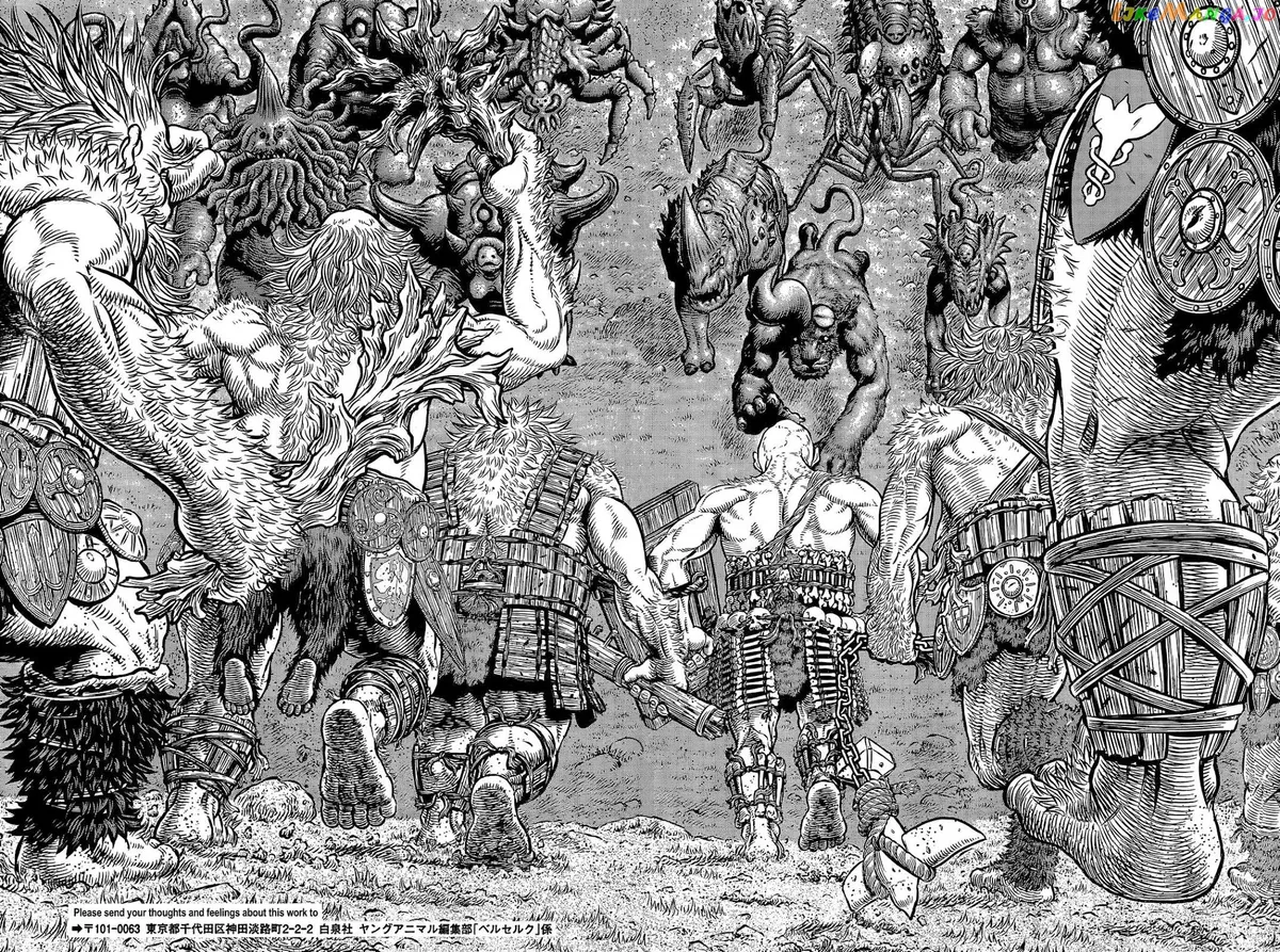 Berserk  Manga Chapter 356.1 page 4 - 