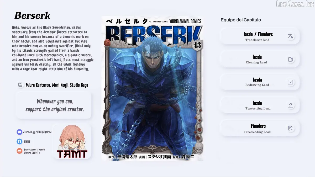 Berserk  Manga Chapter 385 page 1 - 