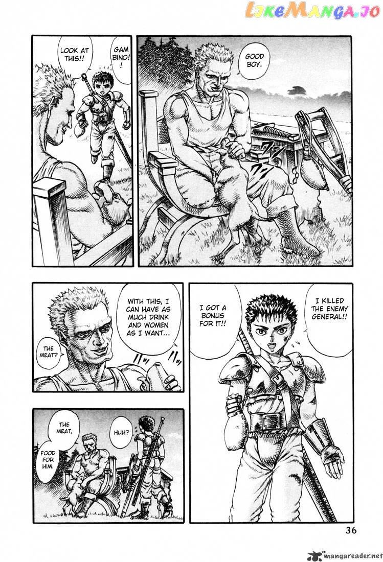 Berserk  Manga Chapter 4 page 34 - 