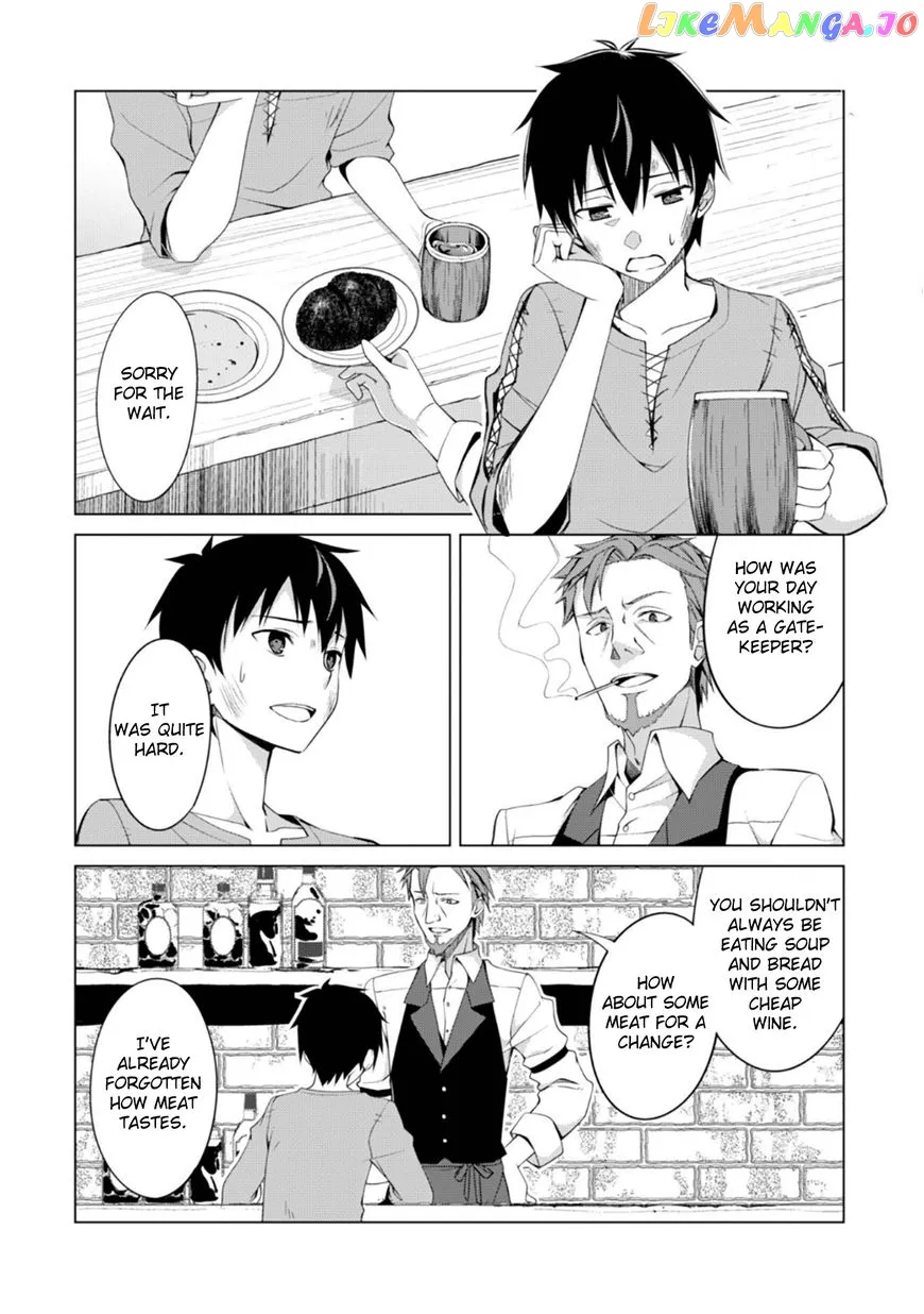 Berserk of Gluttony  Manga Chapter 1.5 page 14 - 