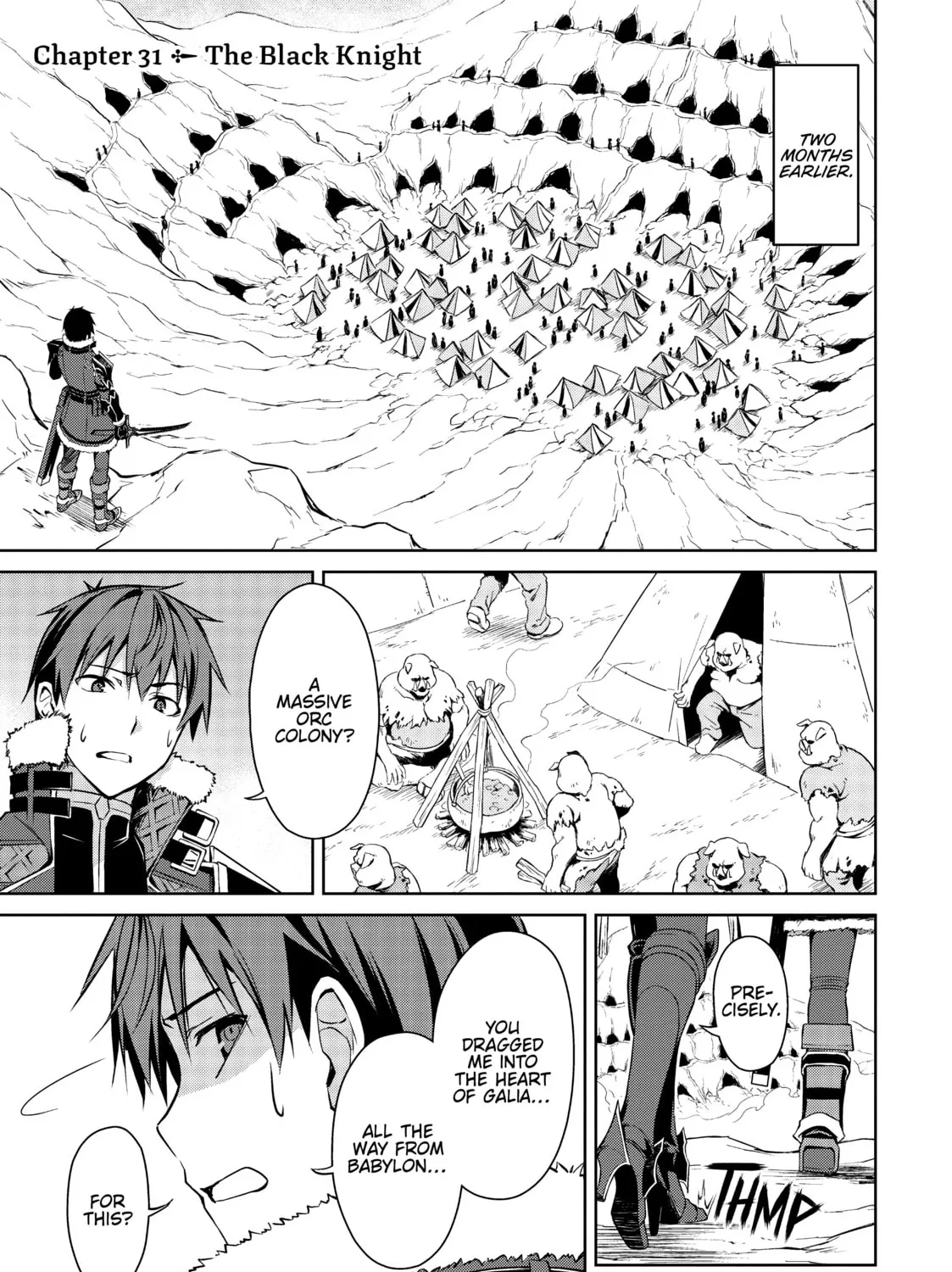 Berserk of Gluttony Chapter 31 page 1 - 