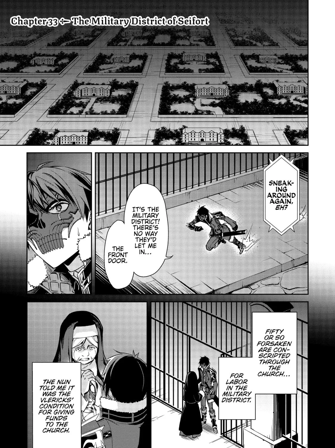 Berserk of Gluttony Chapter 33 page 1 - 