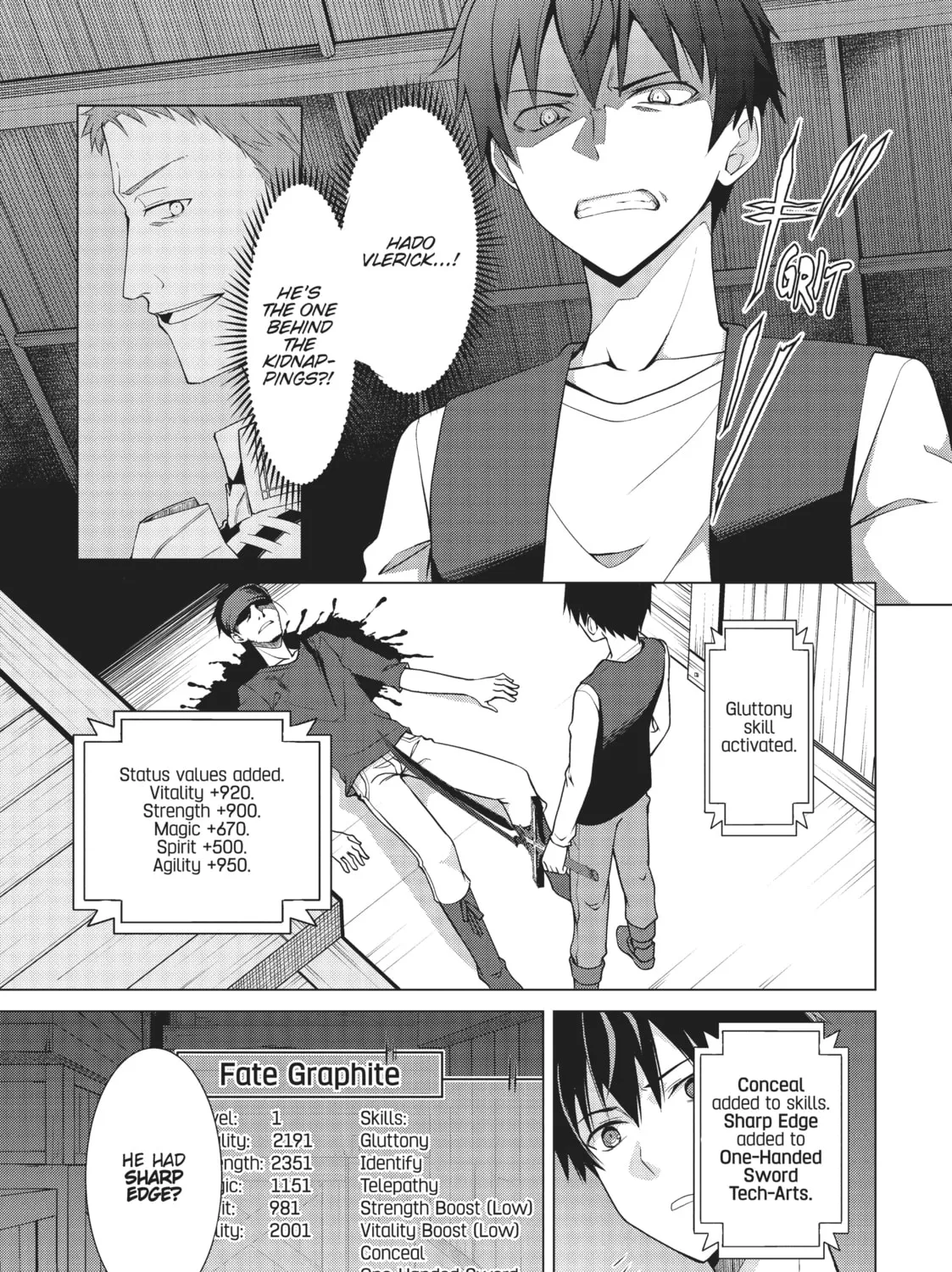 Berserk of Gluttony Chapter 4 page 1 - 