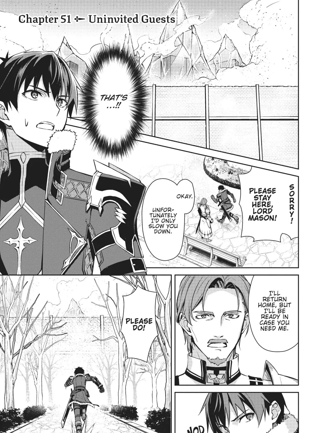 Berserk of Gluttony Chapter 51 page 1 - 