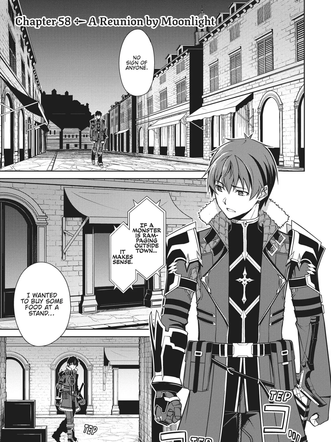 Berserk of Gluttony Chapter 58 page 1 - 