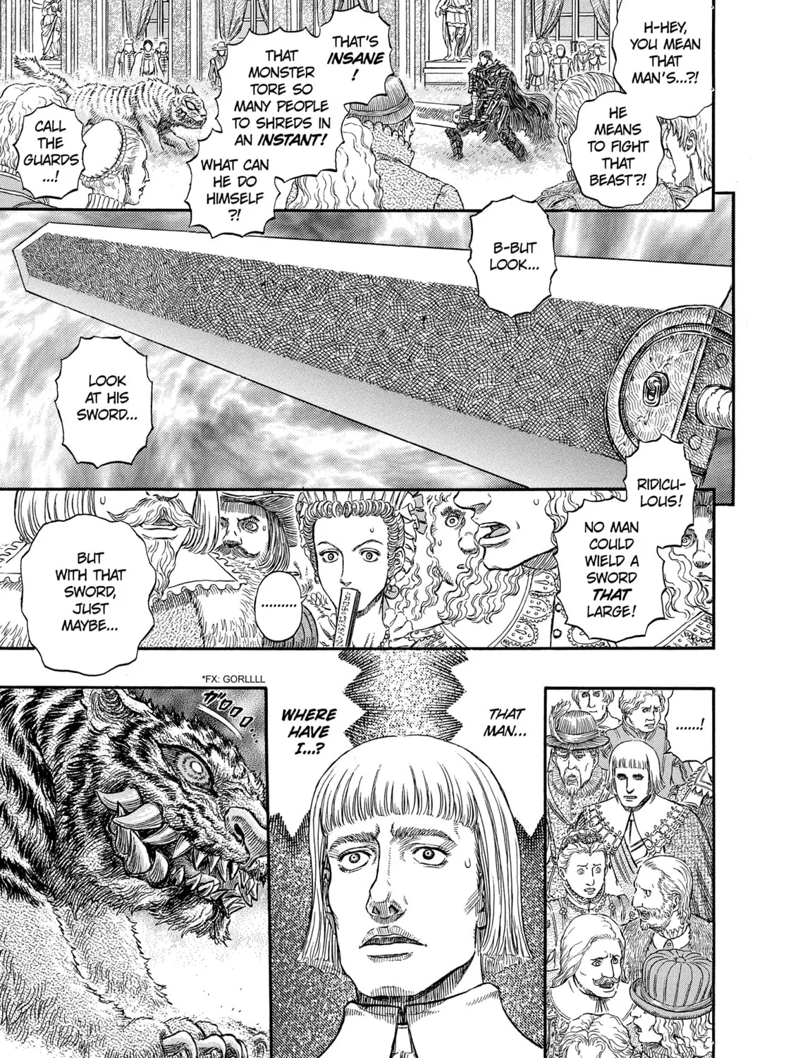 Berserk Chapter 260 page 7 - 