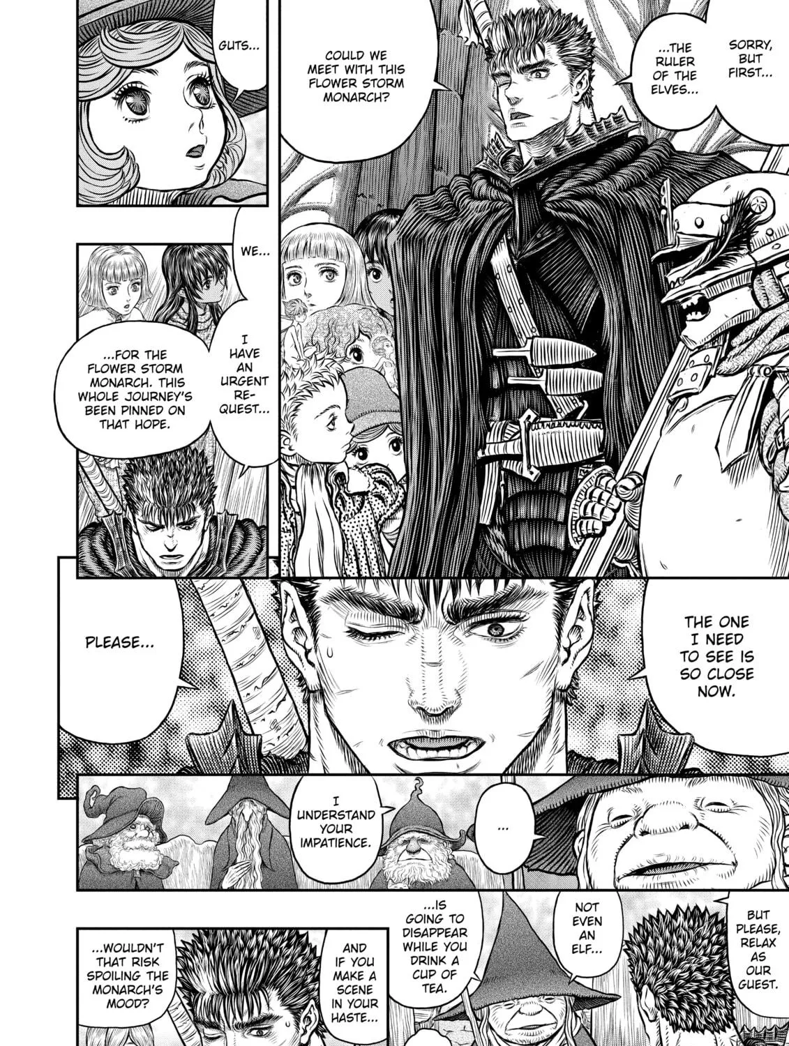 Berserk Chapter 345 page 9 - 