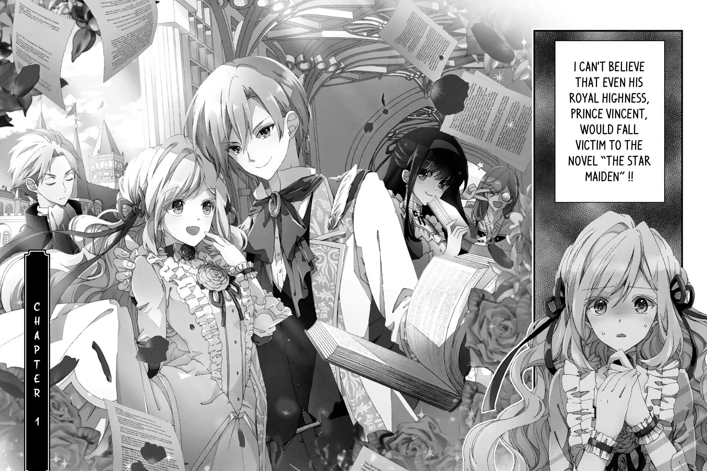 Betabore no Konyakusha ga Akuyaku Reijou ni Saresou nanode. Chapter 1 page 4 - 