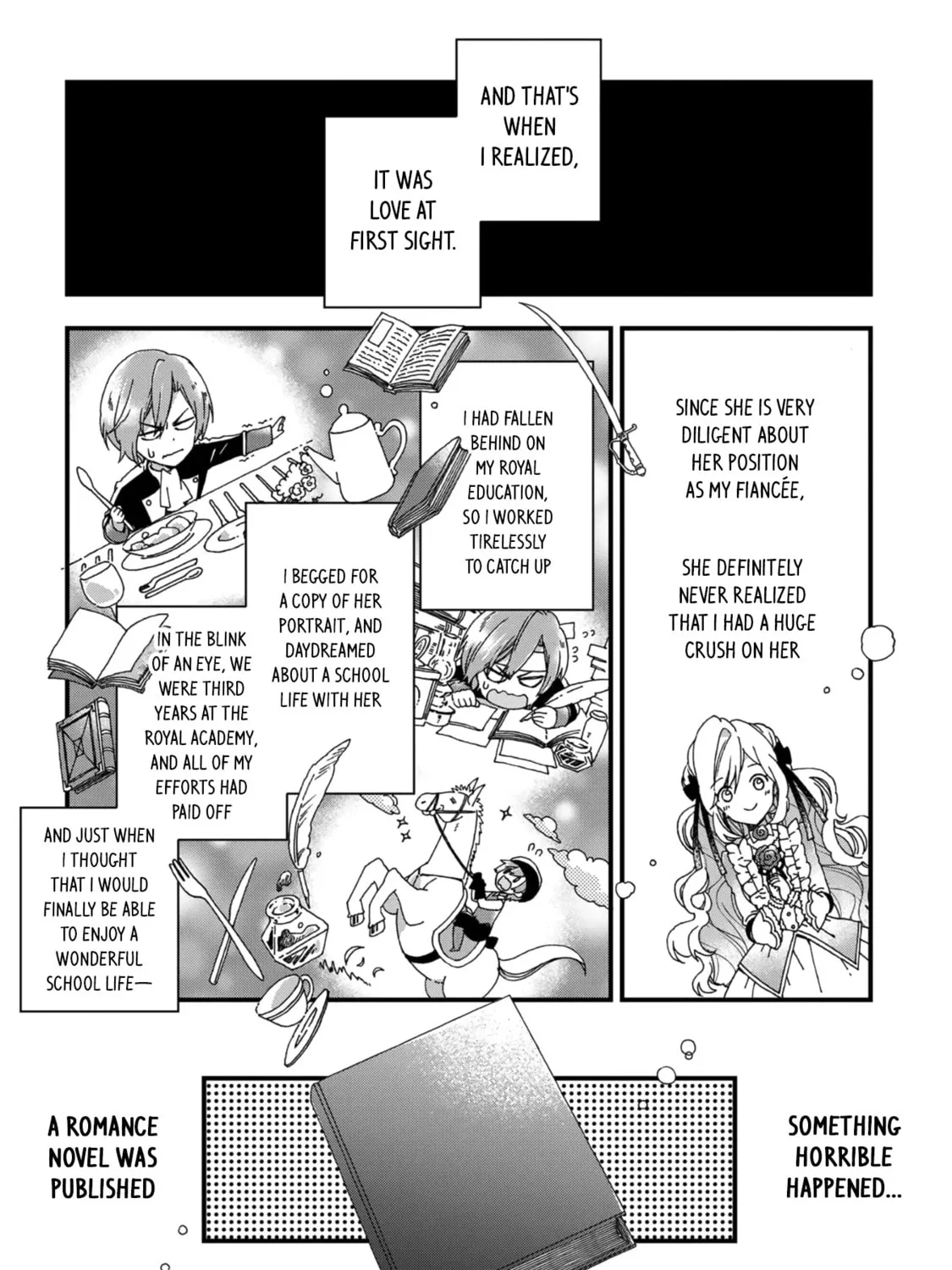Betabore no Konyakusha ga Akuyaku Reijou ni Saresou nanode. Chapter 1 page 44 - 