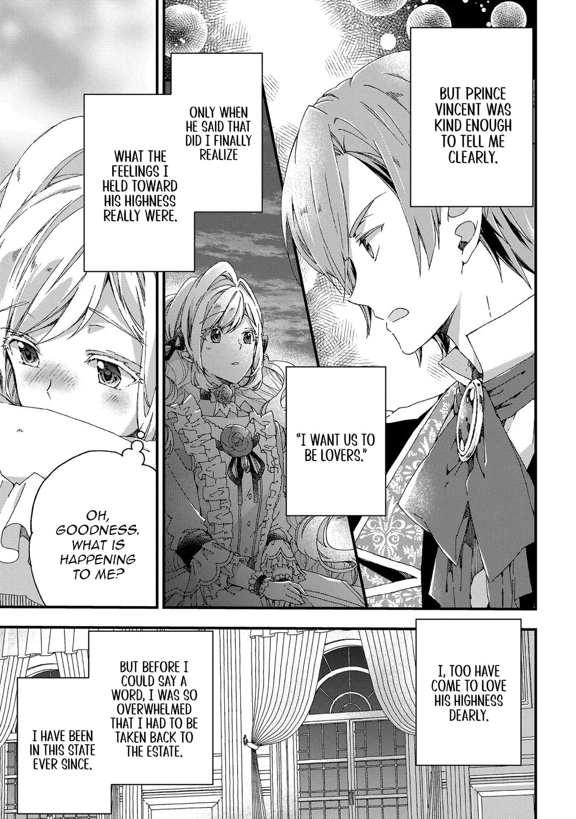 Betabore no Konyakusha ga Akuyaku Reijou ni Saresou nanode. Chapter 10 page 21 - 