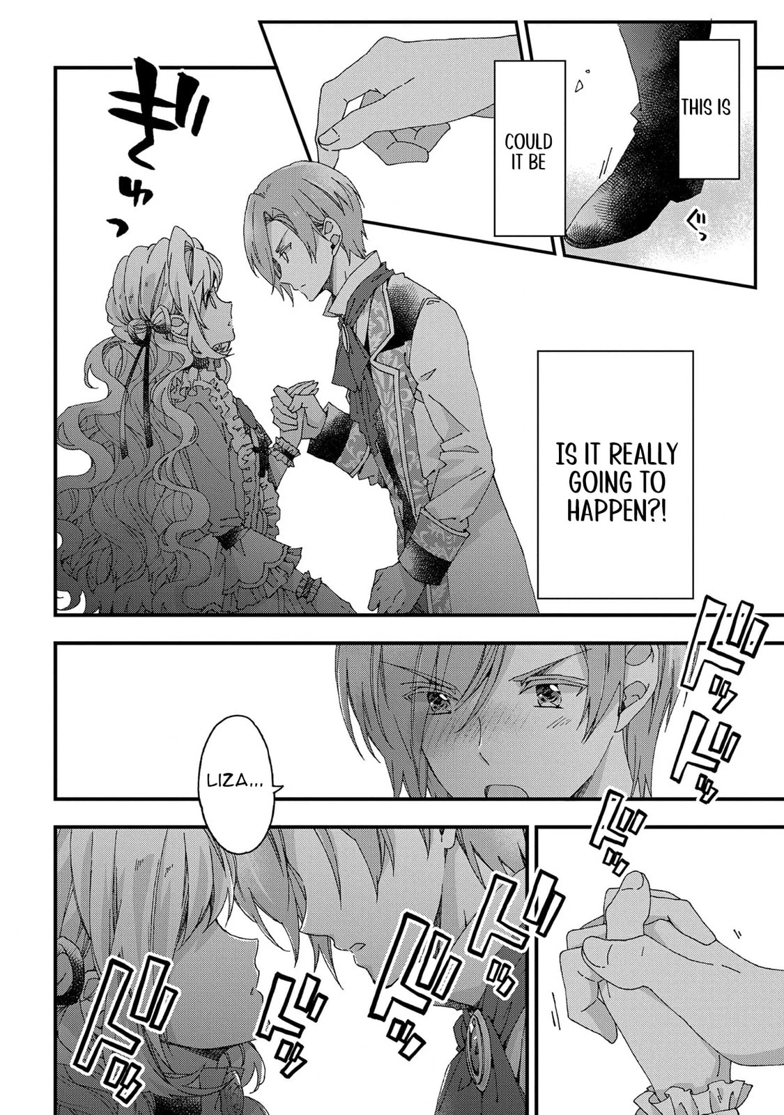Betabore no Konyakusha ga Akuyaku Reijou ni Saresou nanode. Chapter 12 page 28 - 