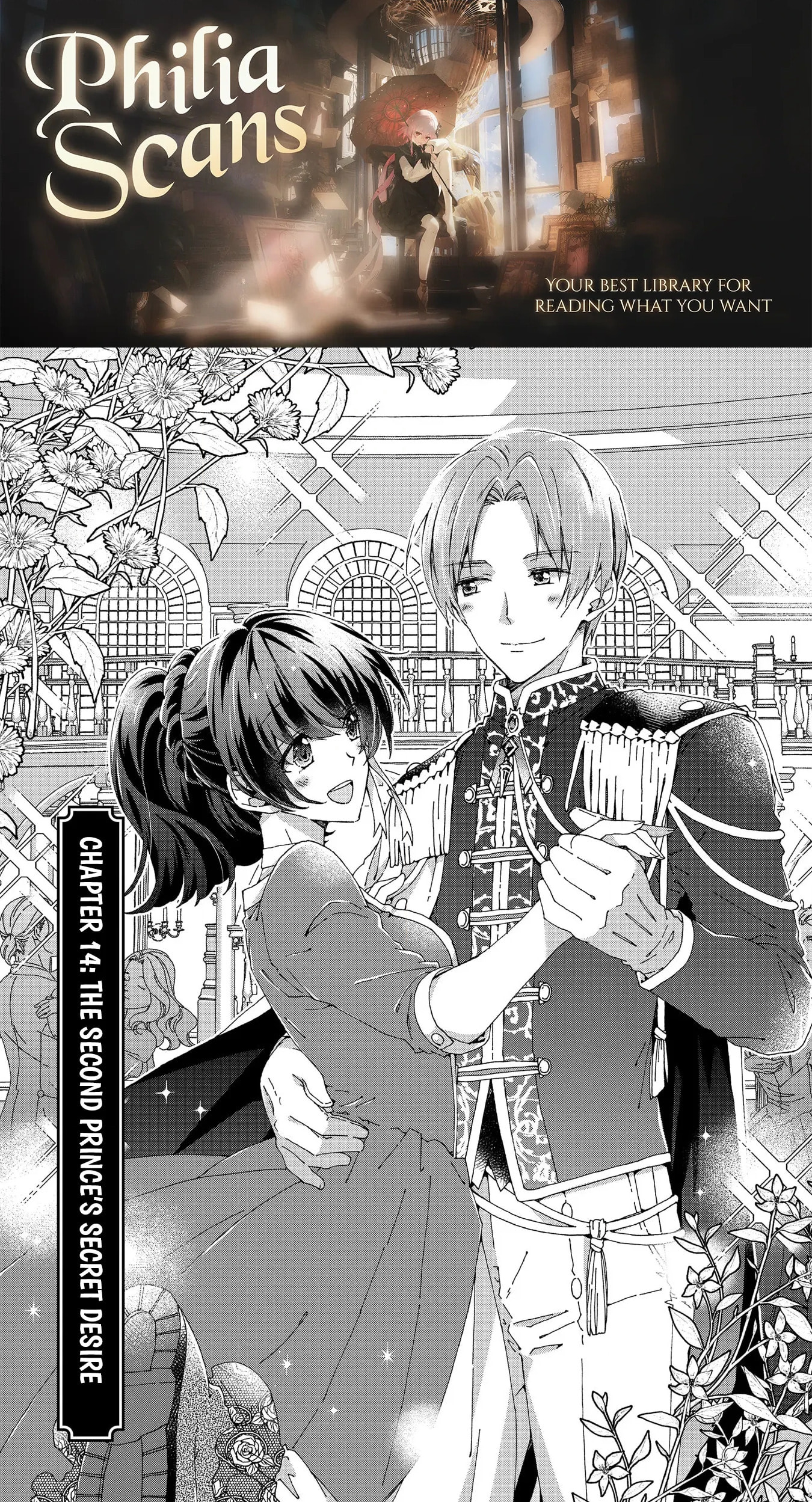 Betabore no Konyakusha ga Akuyaku Reijou ni Saresou nanode. Chapter 14 page 1 - 