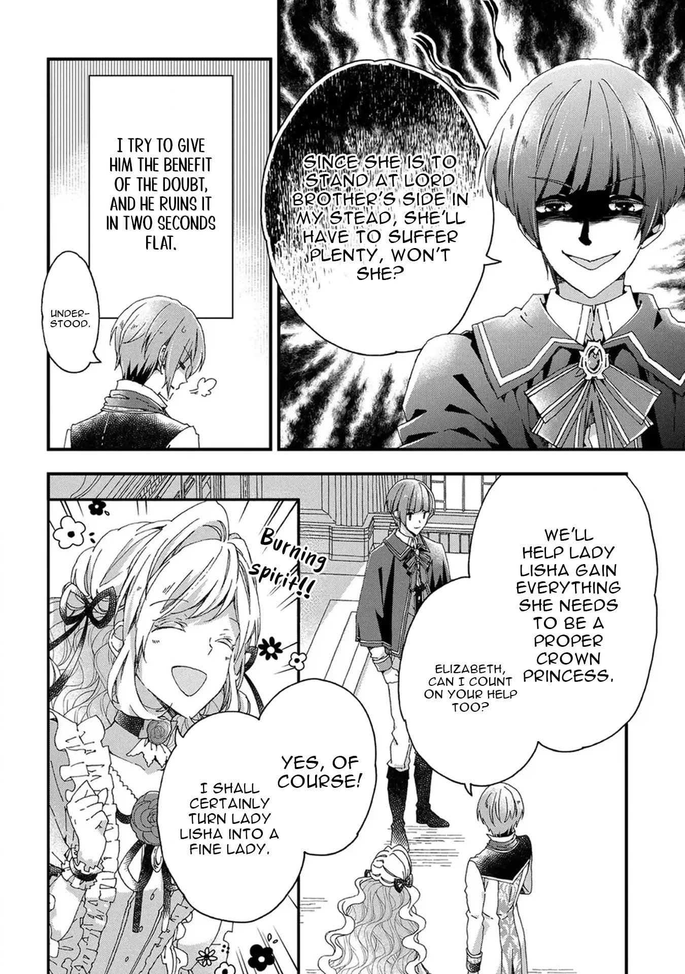 Betabore no Konyakusha ga Akuyaku Reijou ni Saresou nanode. Chapter 14 page 16 - 