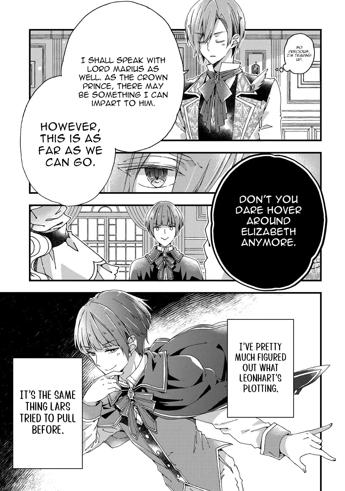 Betabore no Konyakusha ga Akuyaku Reijou ni Saresou nanode. Chapter 14 page 17 - 