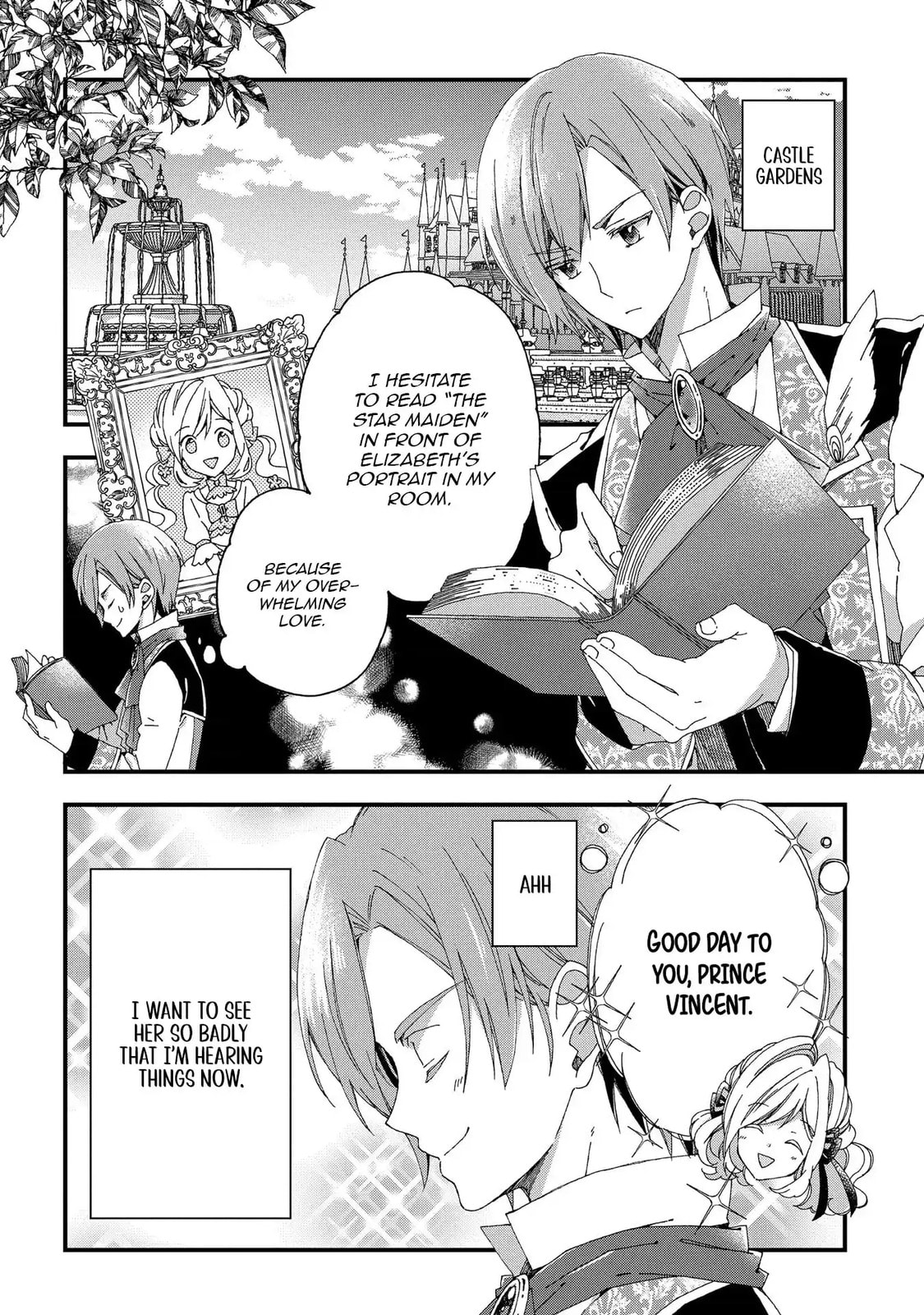 Betabore no Konyakusha ga Akuyaku Reijou ni Saresou nanode. Chapter 4 page 3 - 