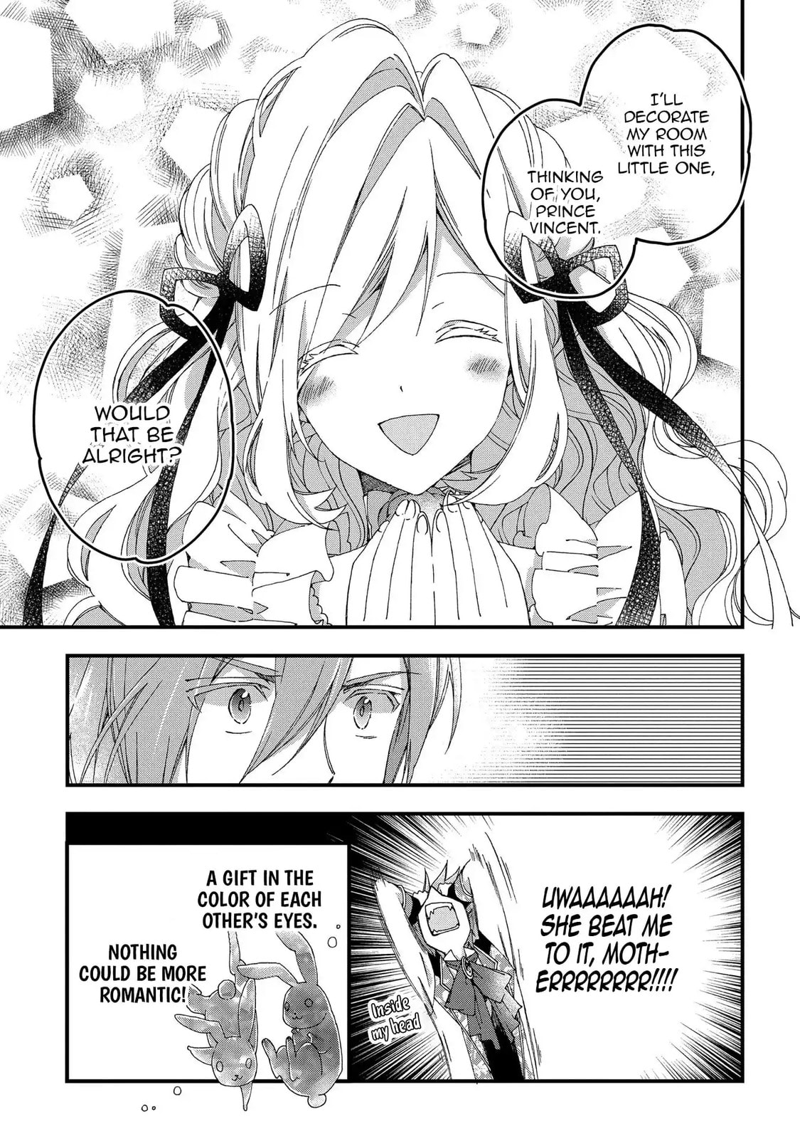 Betabore no Konyakusha ga Akuyaku Reijou ni Saresou nanode. Chapter 4 page 8 - 