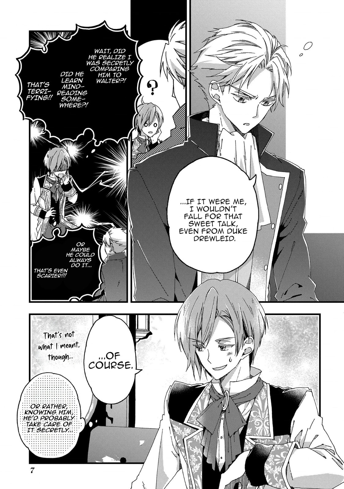 Betabore no Konyakusha ga Akuyaku Reijou ni Saresou nanode. Chapter 5 page 3 - 