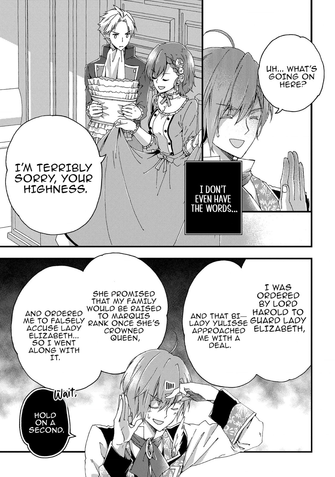 Betabore no Konyakusha ga Akuyaku Reijou ni Saresou nanode. Chapter 5 page 25 - 