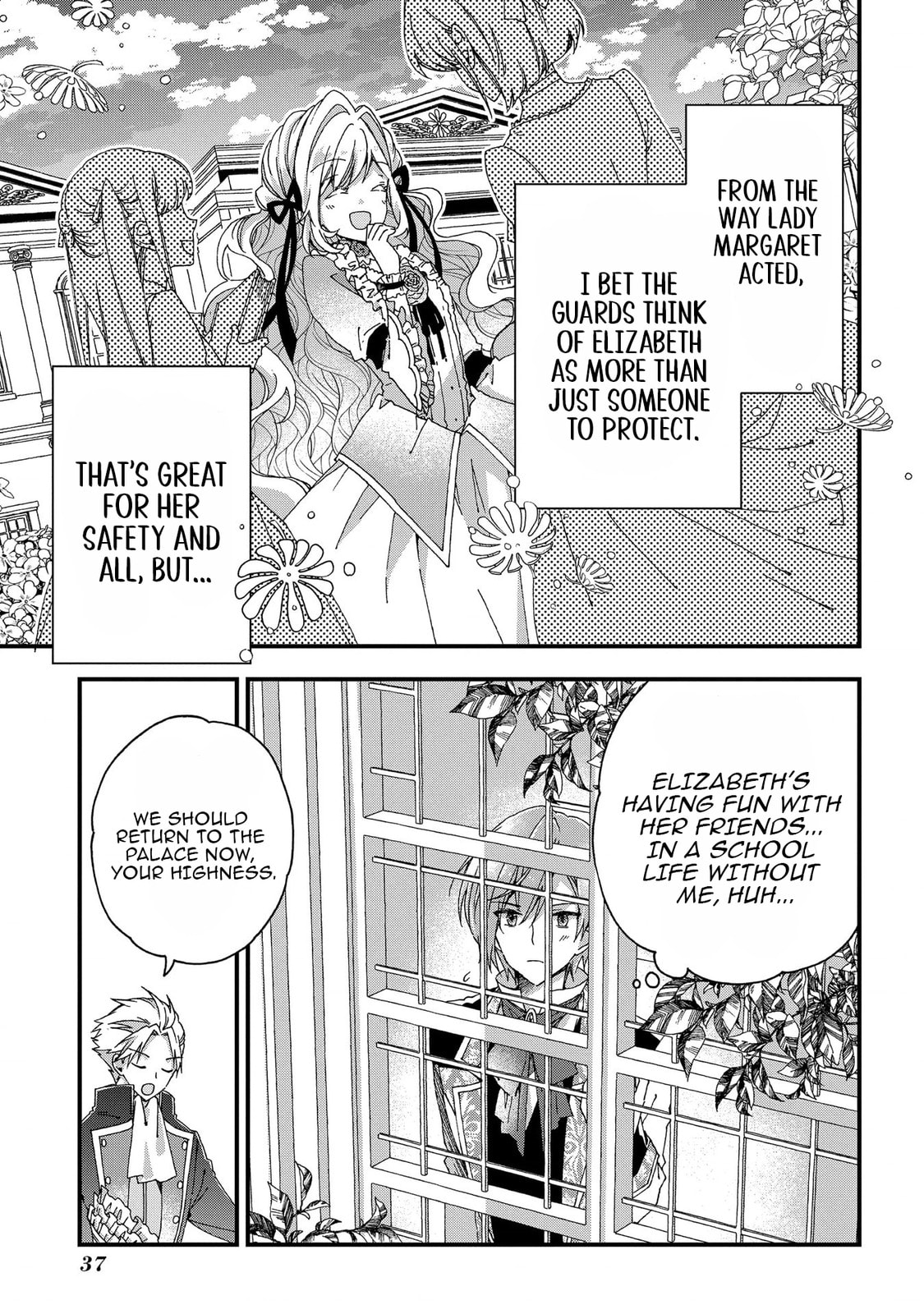 Betabore no Konyakusha ga Akuyaku Reijou ni Saresou nanode. Chapter 5 page 33 - 
