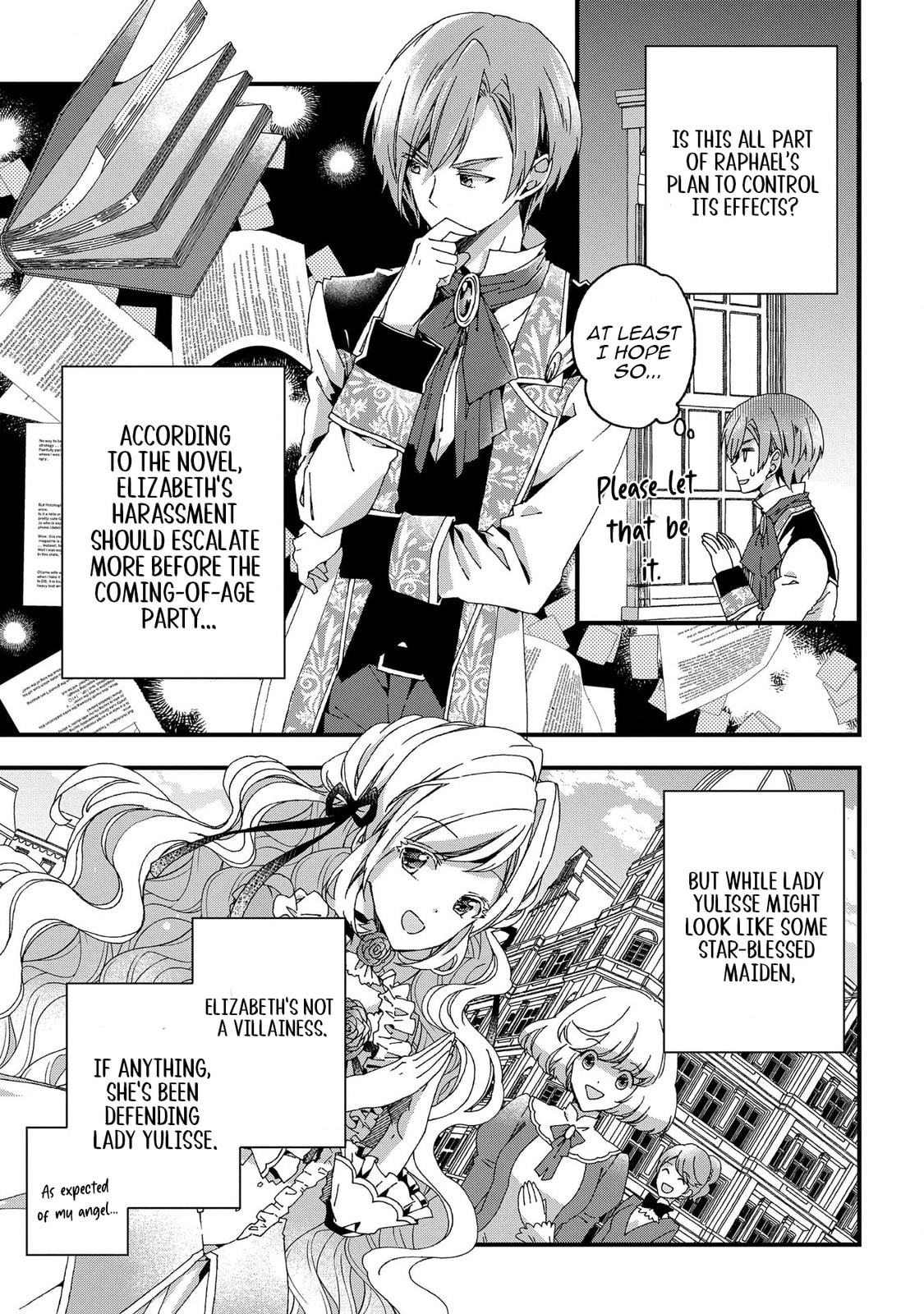 Betabore no Konyakusha ga Akuyaku Reijou ni Saresou nanode. Chapter 5 page 7 - 
