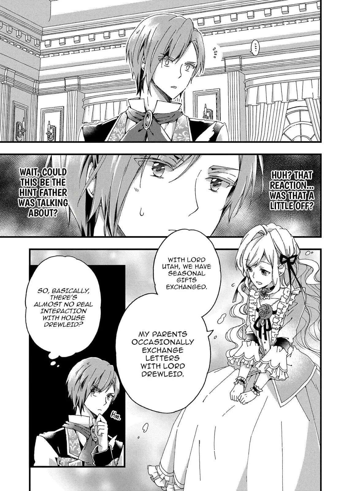 Betabore no Konyakusha ga Akuyaku Reijou ni Saresou nanode. Chapter 6 page 12 - 