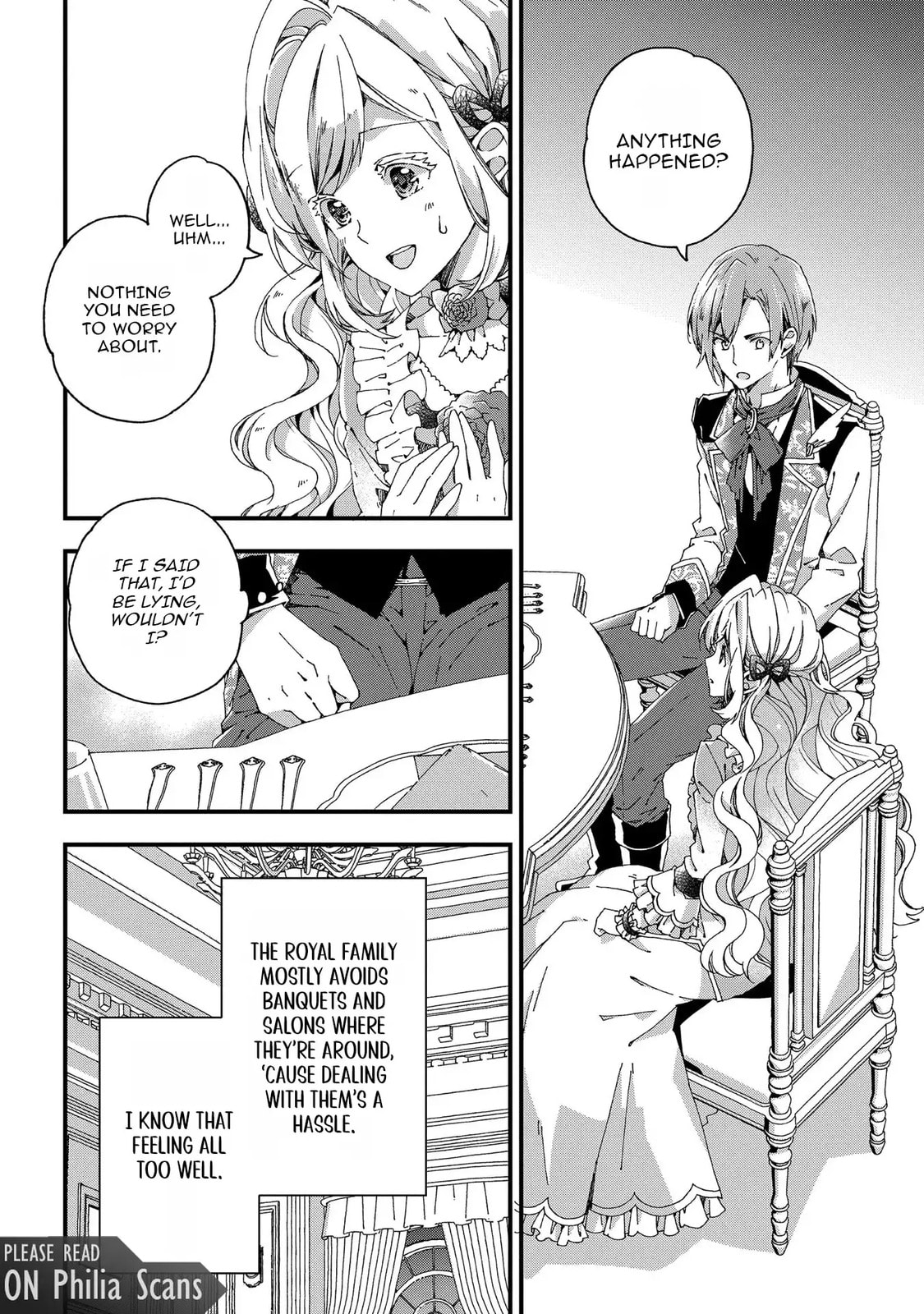 Betabore no Konyakusha ga Akuyaku Reijou ni Saresou nanode. Chapter 6 page 13 - 