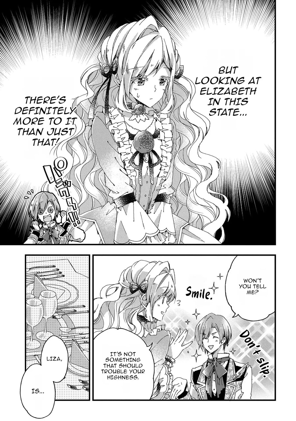 Betabore no Konyakusha ga Akuyaku Reijou ni Saresou nanode. Chapter 6 page 14 - 