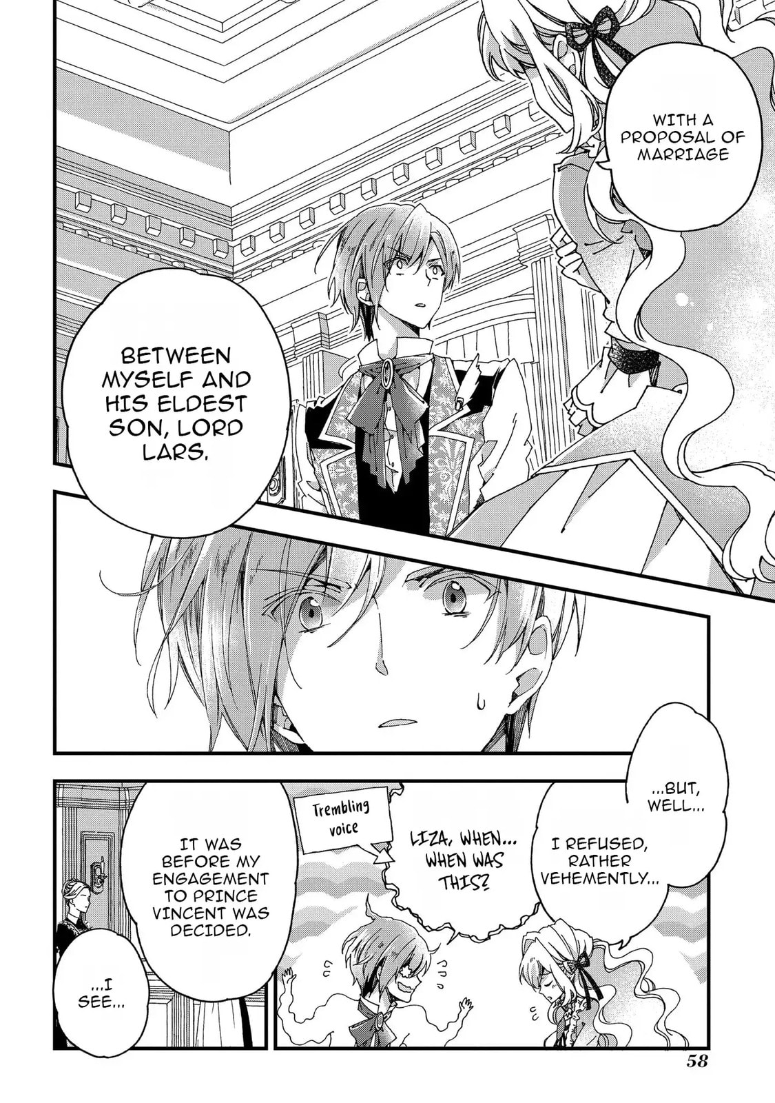 Betabore no Konyakusha ga Akuyaku Reijou ni Saresou nanode. Chapter 6 page 19 - 