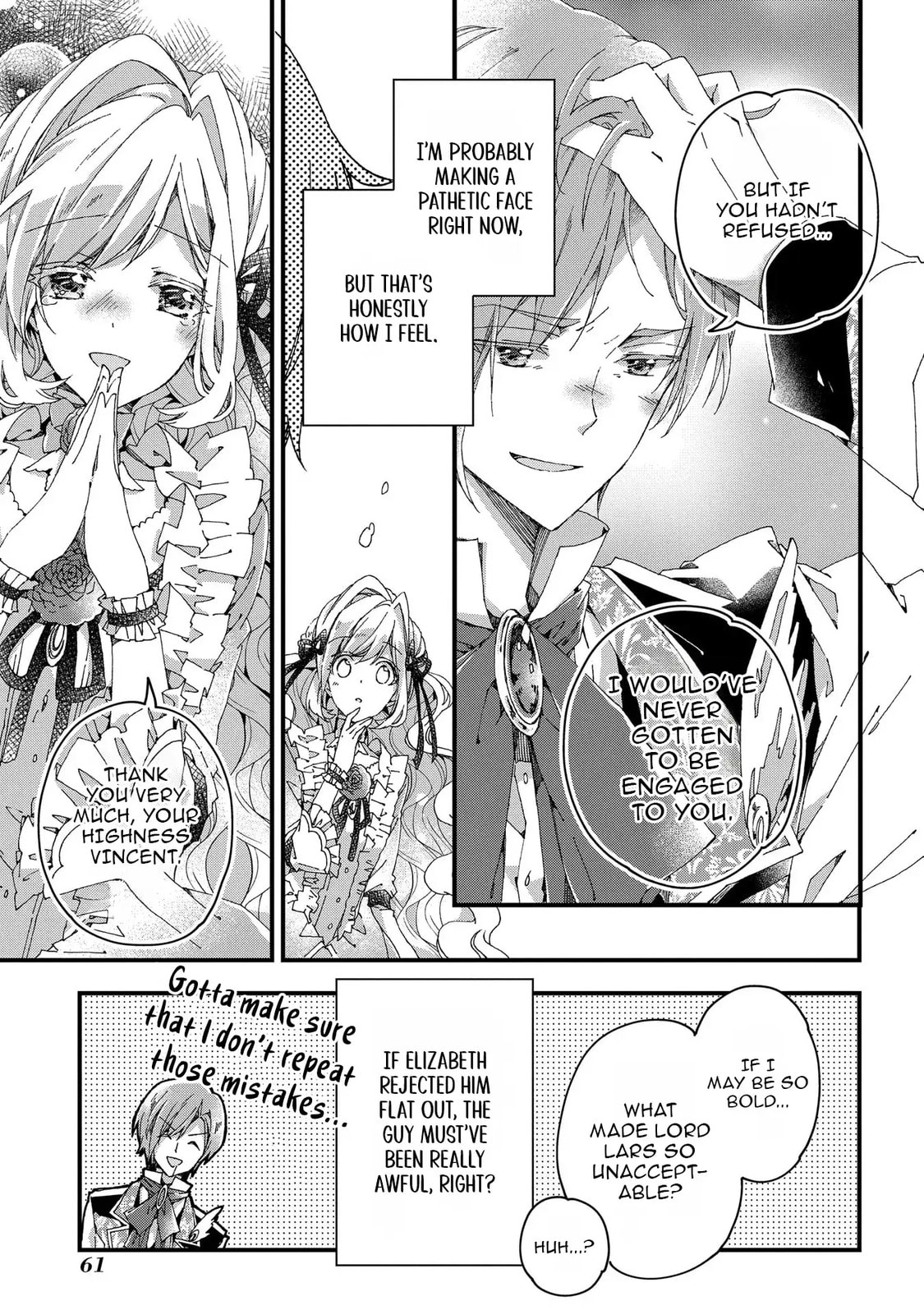 Betabore no Konyakusha ga Akuyaku Reijou ni Saresou nanode. Chapter 6 page 22 - 