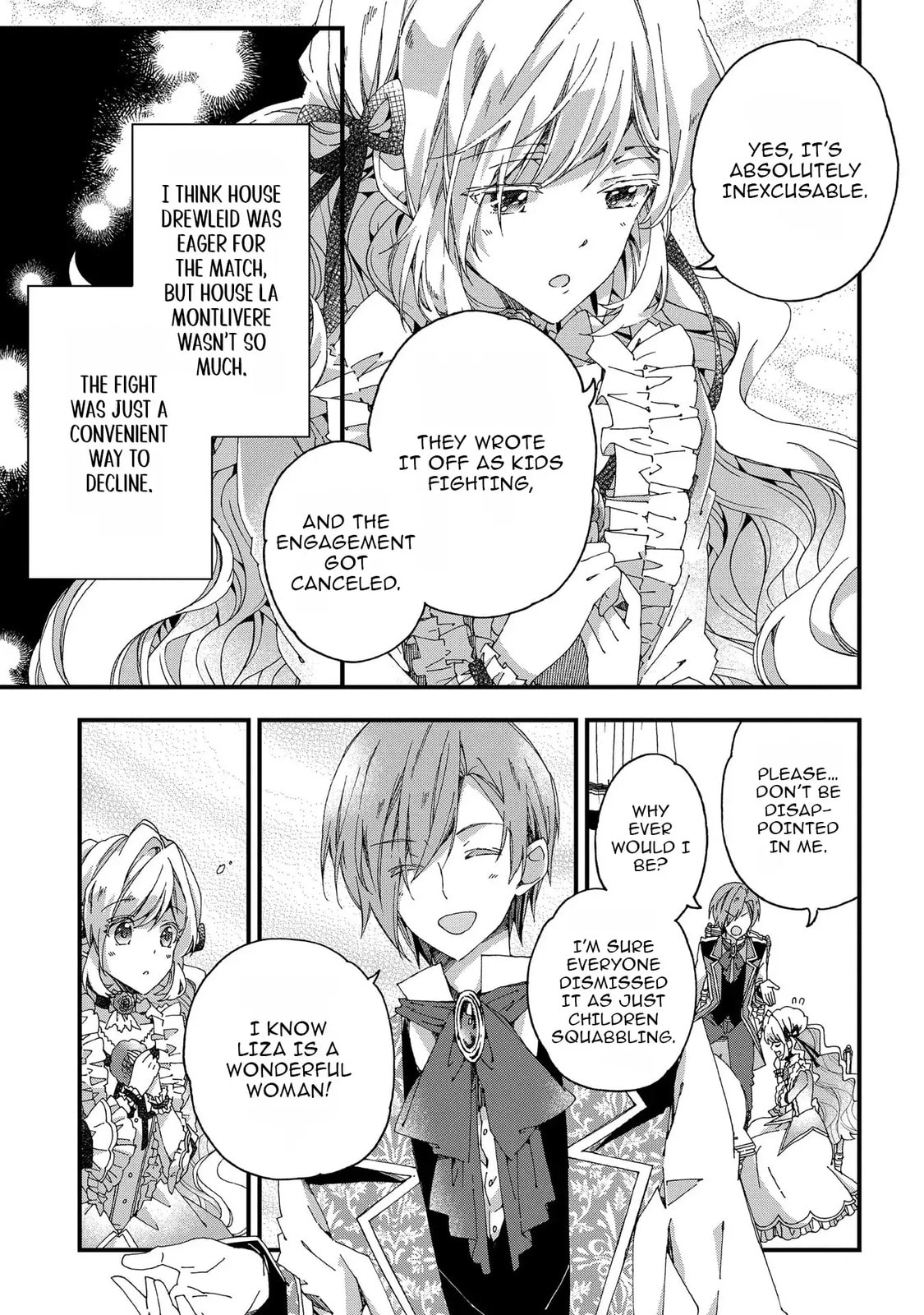 Betabore no Konyakusha ga Akuyaku Reijou ni Saresou nanode. Chapter 6 page 24 - 