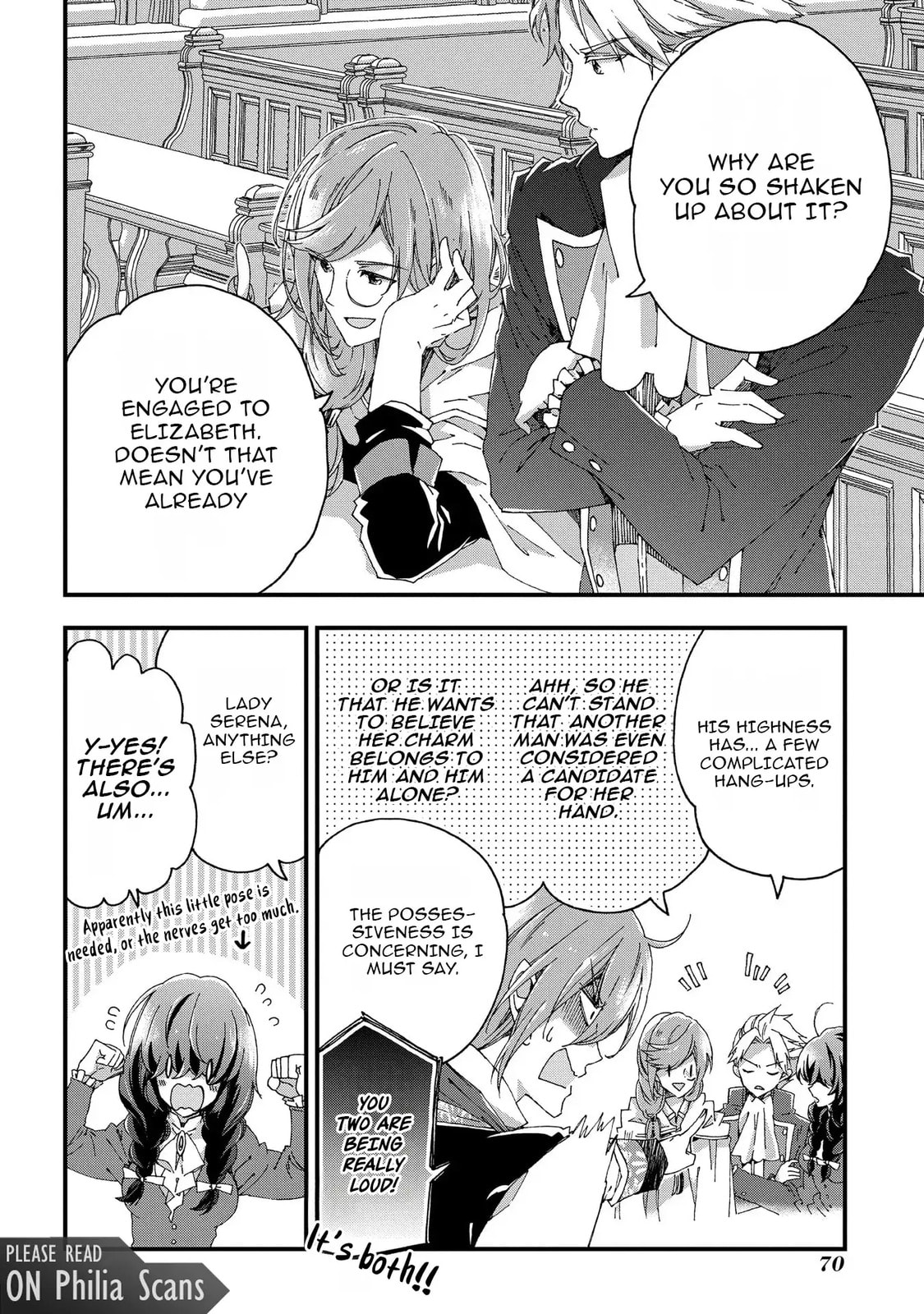 Betabore no Konyakusha ga Akuyaku Reijou ni Saresou nanode. Chapter 6 page 31 - 