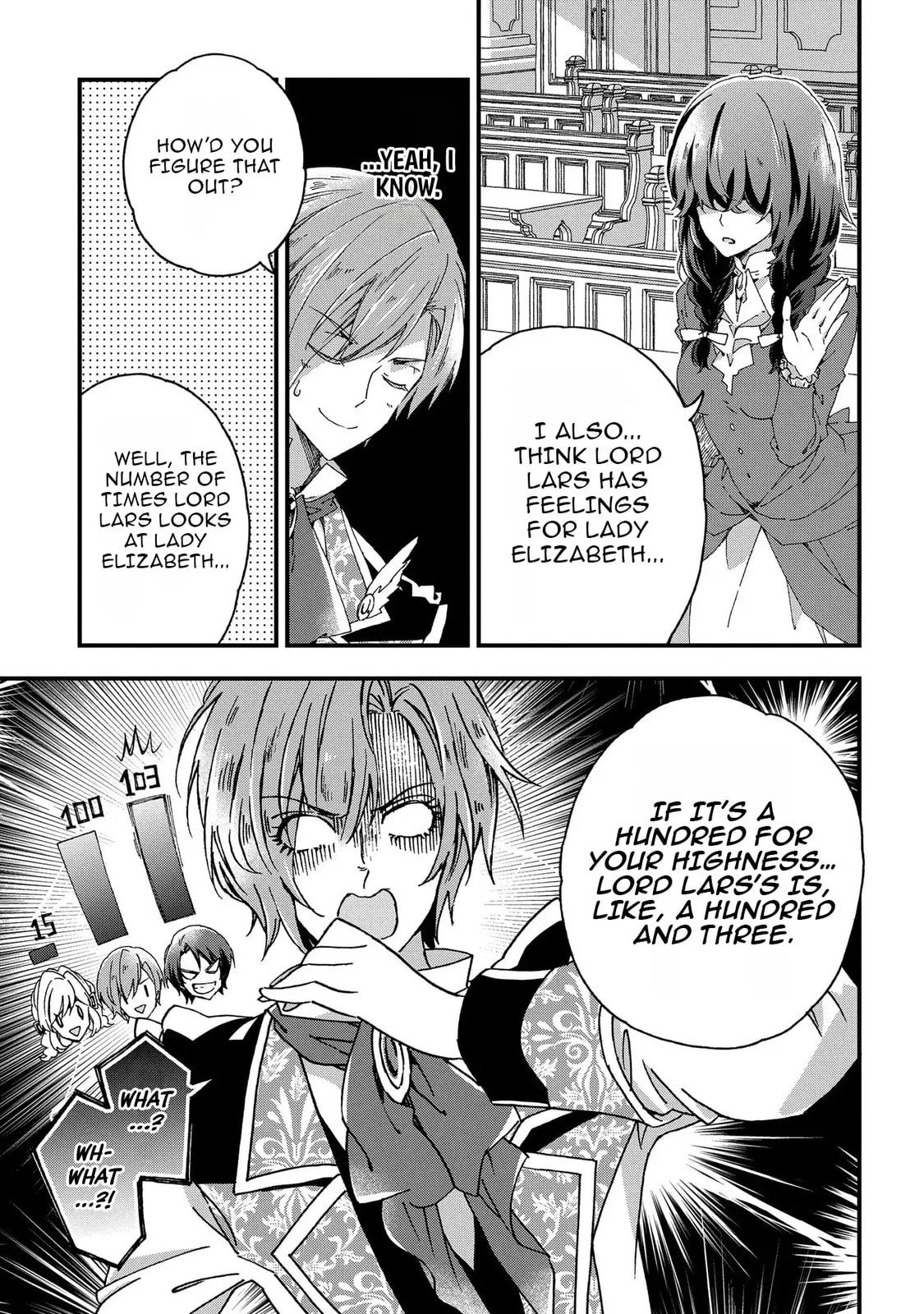 Betabore no Konyakusha ga Akuyaku Reijou ni Saresou nanode. Chapter 6 page 32 - 