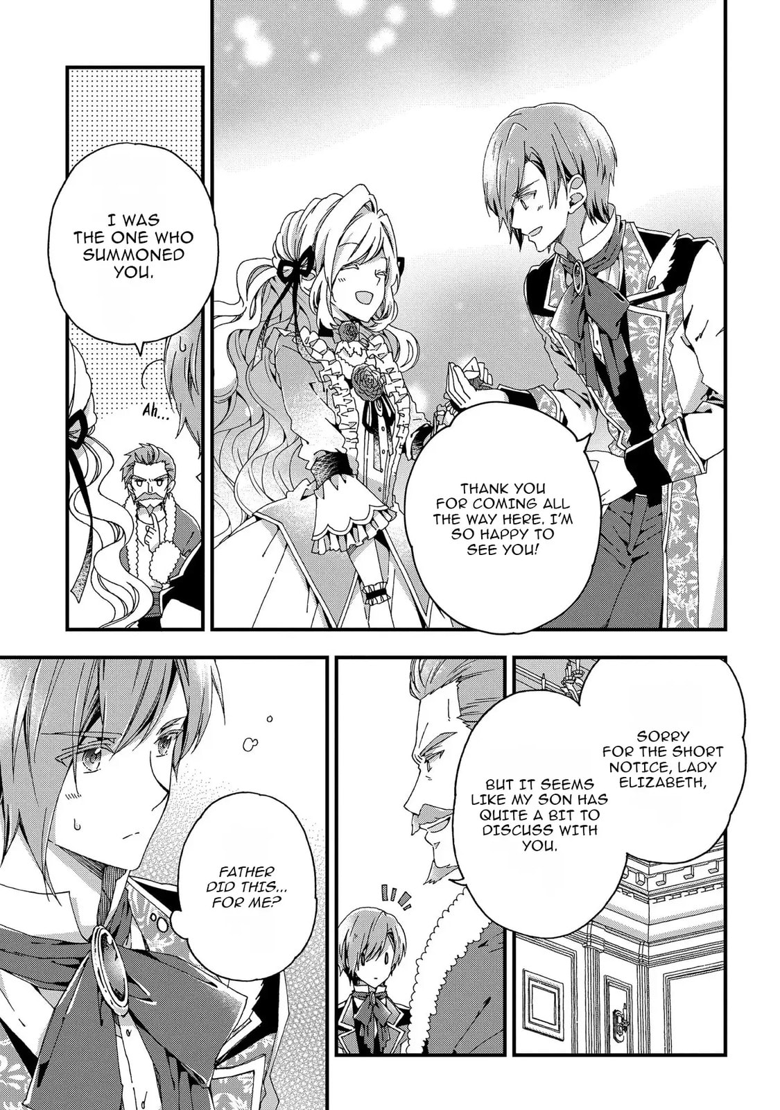 Betabore no Konyakusha ga Akuyaku Reijou ni Saresou nanode. Chapter 6 page 8 - 